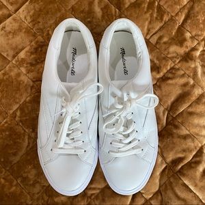 MADEWELL white leather sneakers